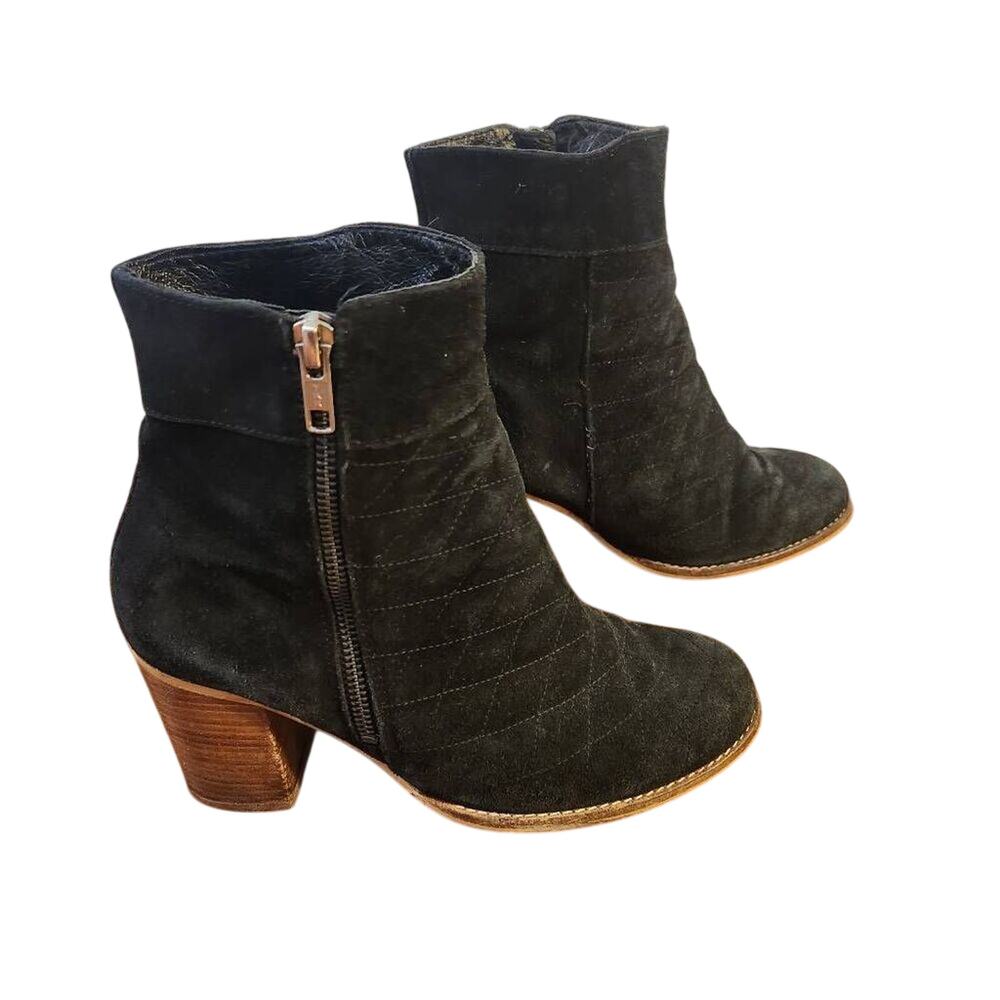 House of Harlow 1960 Spain Suede Leather Booties Size 8.5